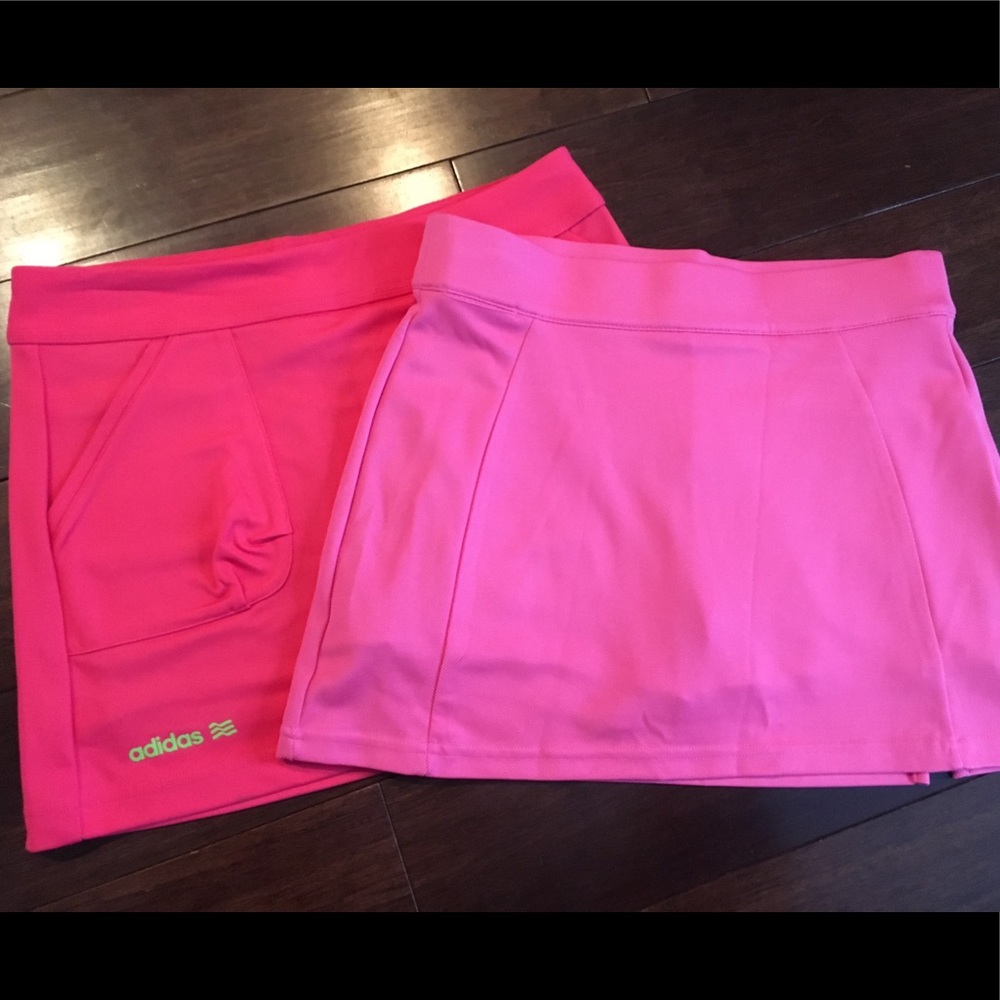 Girls adidas skirt with shorts XL